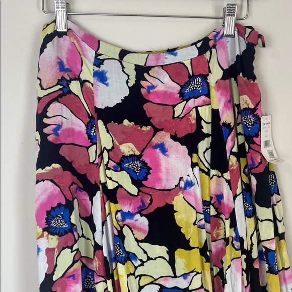 NWT Free People Maxi Skirt Side Slit Flowy Size 8 - Picture 3 of 11